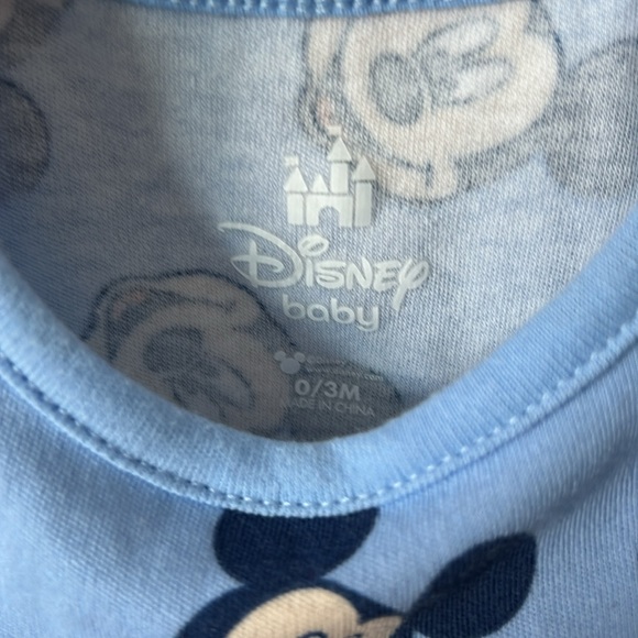 (3 for $15) 0-3 Month Baby Disney Mickey Mouse T Shirt - Picture 2 of 2